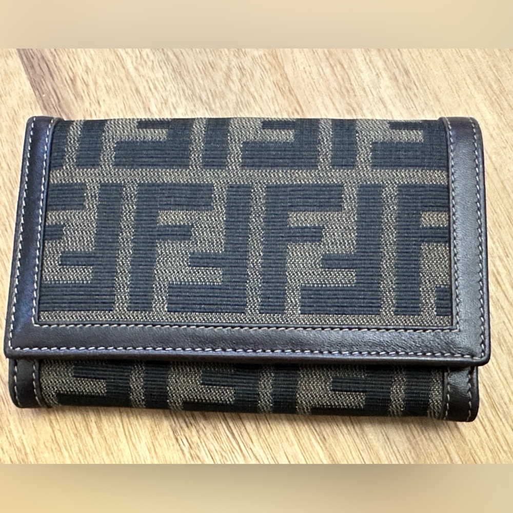 Fendi Zucca Monogram Wallet